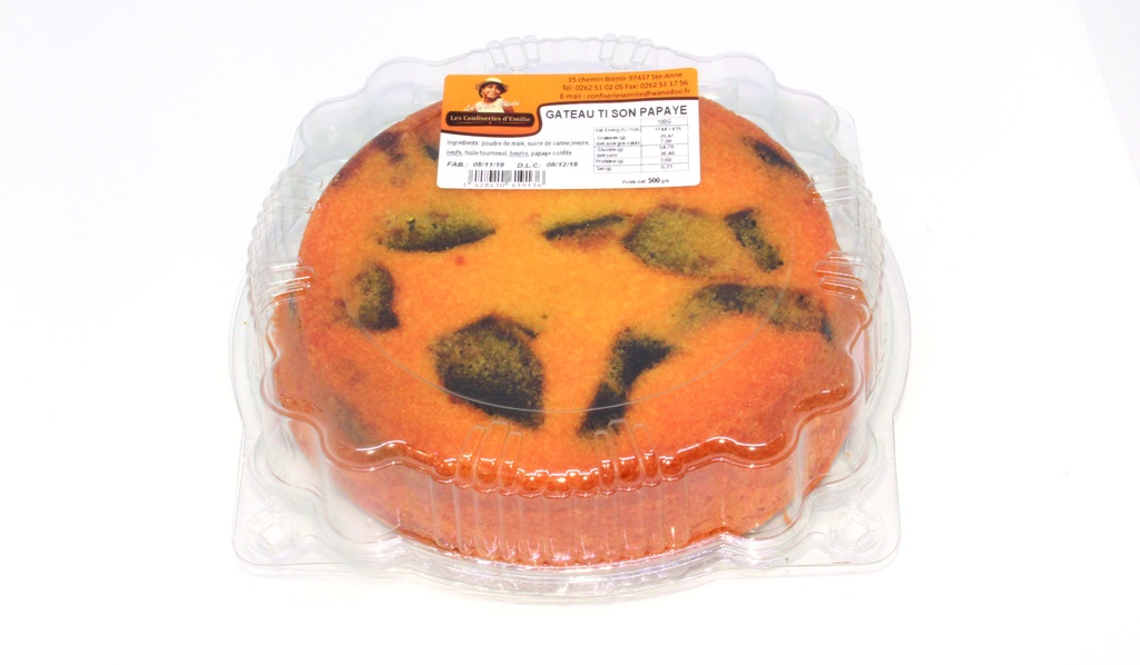 [TI115013] Gâteau Ti son Papaye (500 g)
