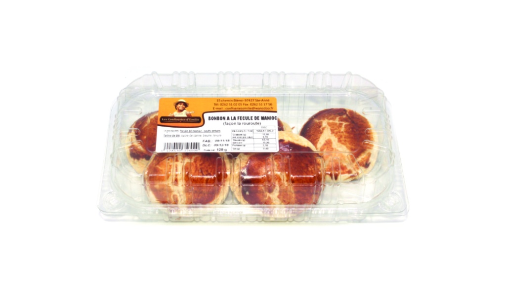 Bonbon à la fécule de manioc